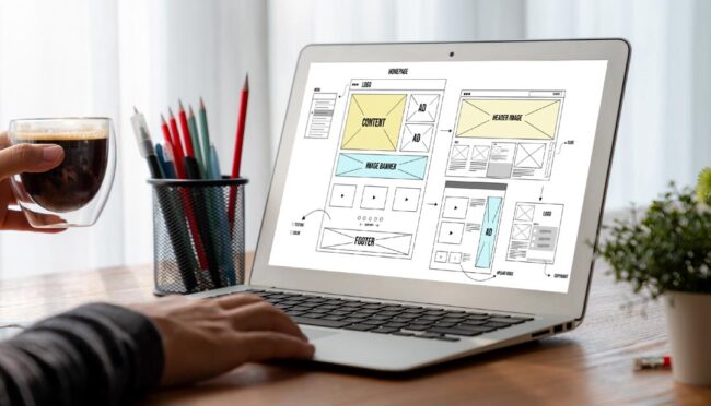 creación de sitios web